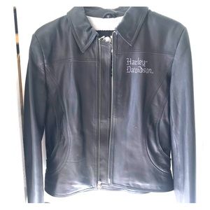 Women’s Leather Harley Jacket